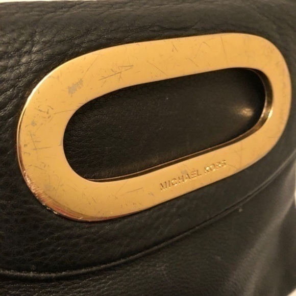 Michael kors black leather crossbody bag - Picture 9 of 10